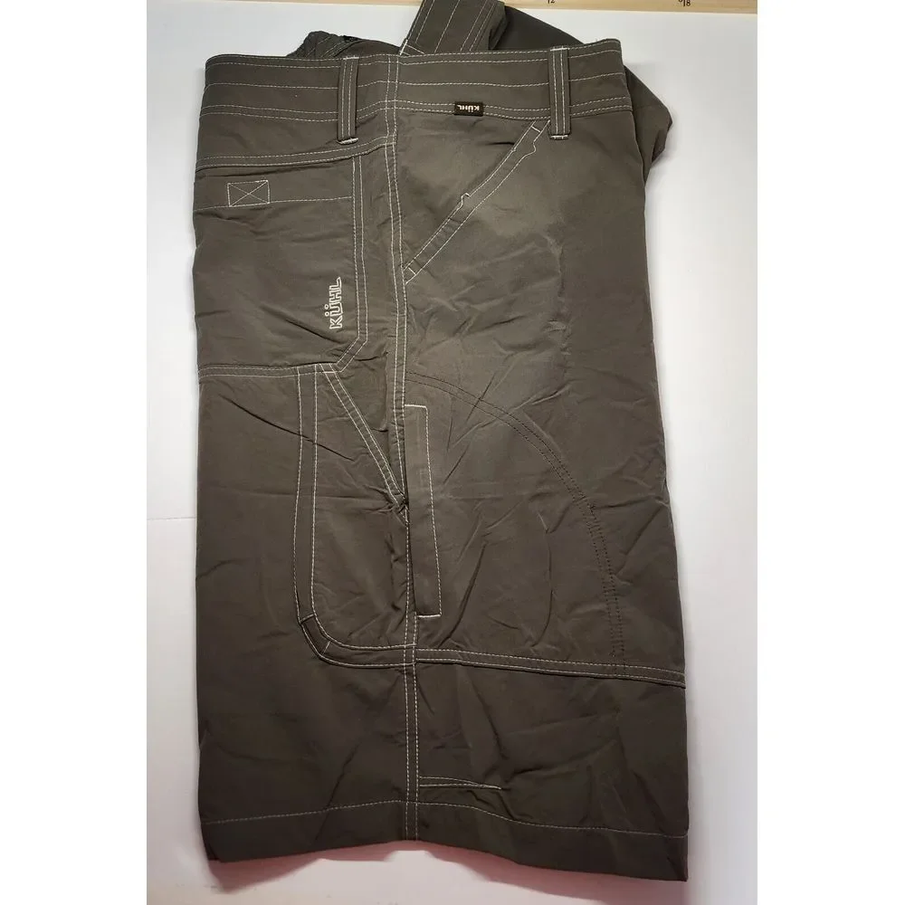KUHL Mens Size 38 Gray Cargo‎ Shorts